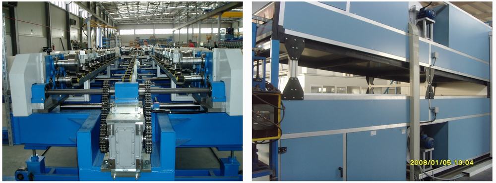 Insulated PUPURPIR Foam Sandwich Wall Panel Producing Machine