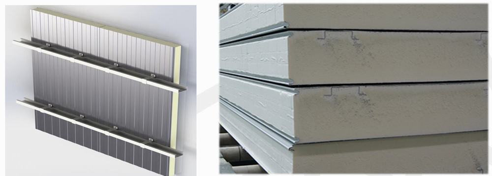 Details Pu Panels for Cold Storage Rooms