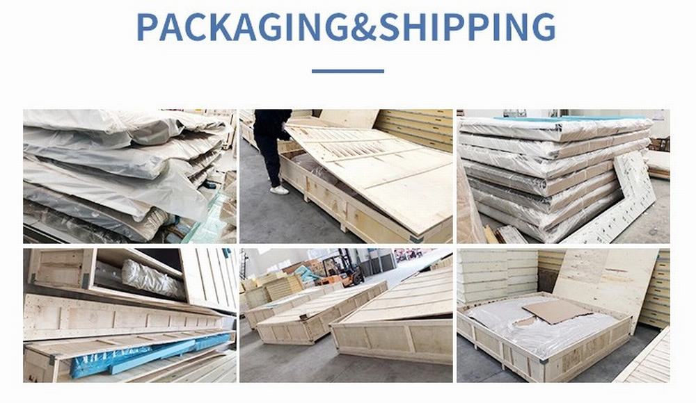 Packing and Shipping of Cold Storage Freezer Room Sliding Doors