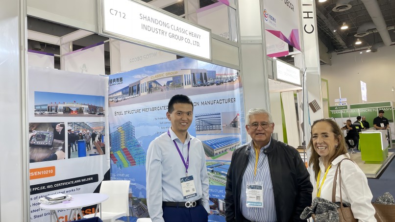 Classic Group appeared in Mexico building materials exhibition
